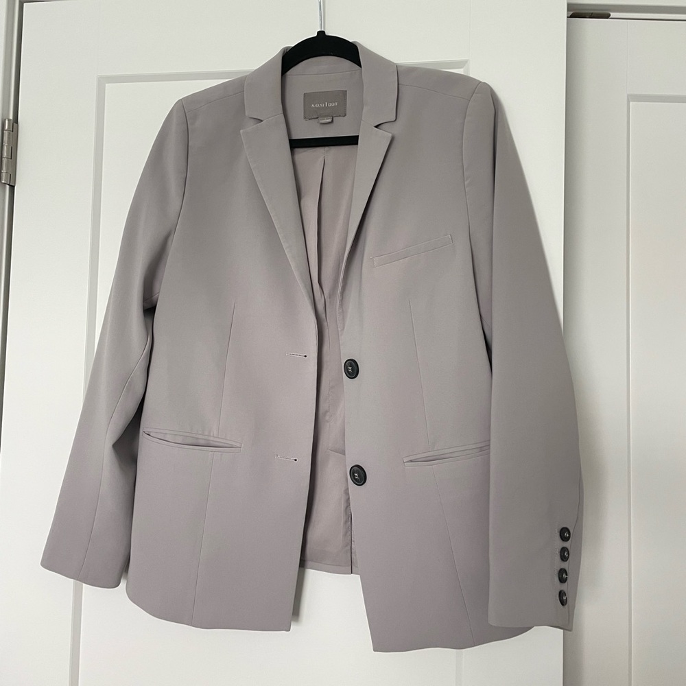 Gray Blazer